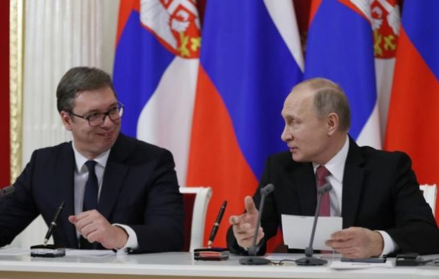 Πούτιν και Βούτσιτς συμφώνησαν σε τριετές συμβόλαιο παροχής φυσικού αερίου στη Σερβία