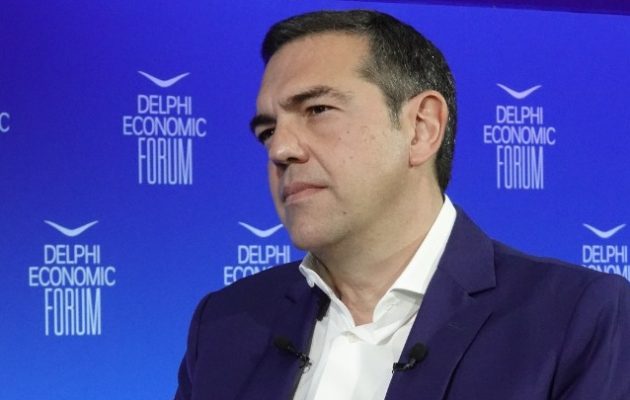 Τσίπρας από Δελφούς: Φιάσκο της κυβέρνησης η παρέμβαση Ουκρανών νεοναζί στη Βουλή