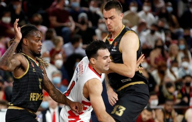 Euroleague: Στο ΣΕΦ θα διεκδικήσει την πρόκριση στο Final Four ο Ολυμπιακός – Έχασε 78-77 από τη Μονακό