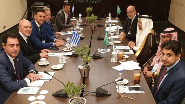 Φραγκογιάννης: Δέσμευση για την προώθηση των διμερών σχέσεων Ελλάδας-Σαουδικής Αραβίας