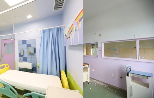 Τα παιδιατρικά νοσοκομεία πριν και μετά την ανακαίνιση του ΟΠΑΠ