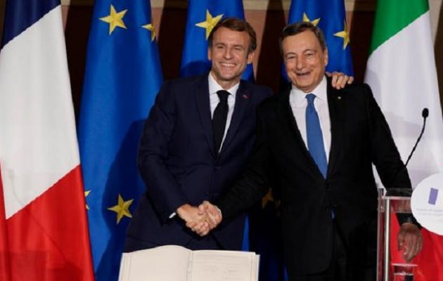 «Dracron»: Ισχυρή συμμαχία Μακρόν και Ντράγκι – Τι θα γίνει με τον Σολτς;
