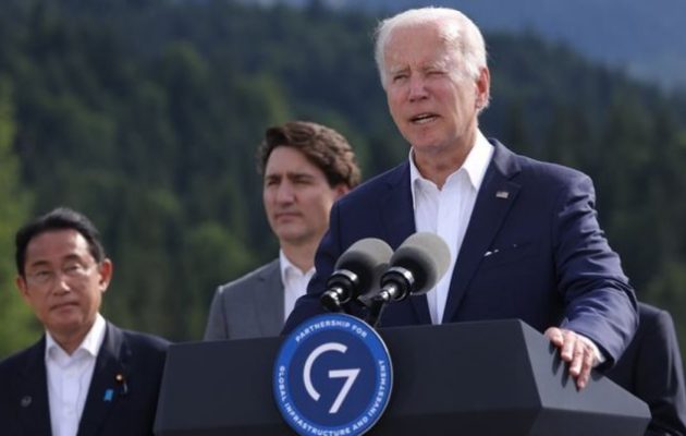 G7: Ικανοποιημένος ο Μπάιντεν από τη «Σύμπραξη για τις Παγκόσμιες Υποδομές»