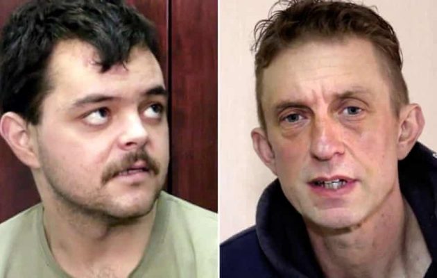 Ουκρανία: Οι αυτονομιστές καταδίκασαν σε θάνατο δύο Βρετανούς μισθοφόρους