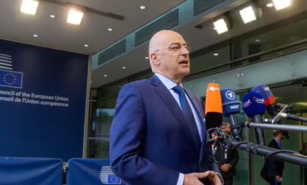Νίκος Δένδιας: Όλα τα κράτη μέλη της ΕΕ να τονίσουν την προσήλωση στο απαραβίαστο των συνόρων
