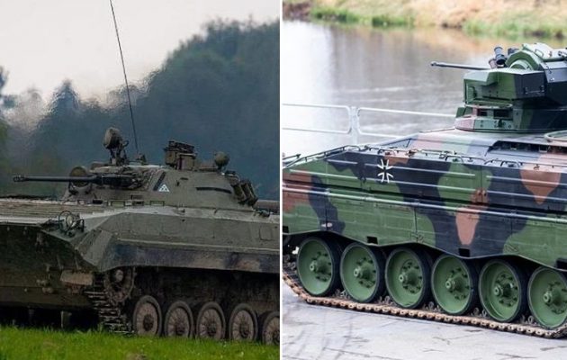 Ελληνικά BMP-1 στην Ουκρανία, γερμανικά Marder στην Ελλάδα – «Δεν αρέσει σε κανέναν»