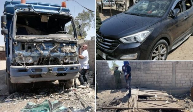 Τουρκικό ντρόουν βομβάρδισε στελέχη των Κούρδων στην πόλη Καμισλί της Συρίας