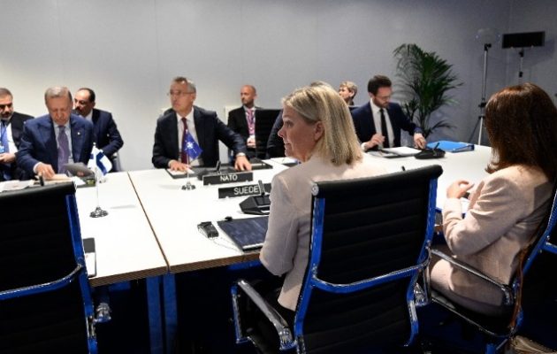Συμβιβάστηκαν Σουηδία και Φινλανδία με Ερντογάν για την ένταξης τους στο ΝΑΤΟ – Η συμφωνία για το PKK