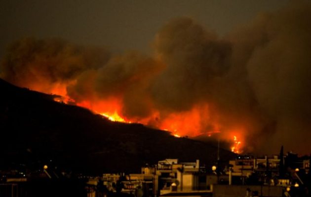 Πυρκαγιά στην Πεντέλη: Έγιναν «στάχτη» 27.817 στρέμματα