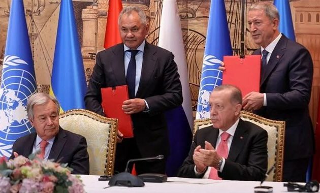 Υπεγράφη η συμφωνία Ρωσίας-Ουκρανίας για τις εξαγωγές σιτηρών – Πώς θα εφαρμοστεί