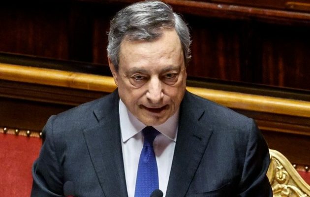 Ιταλία: Ο όρος του Μάριο Ντράγκι για να παραμείνει στην πρωθυπουργία