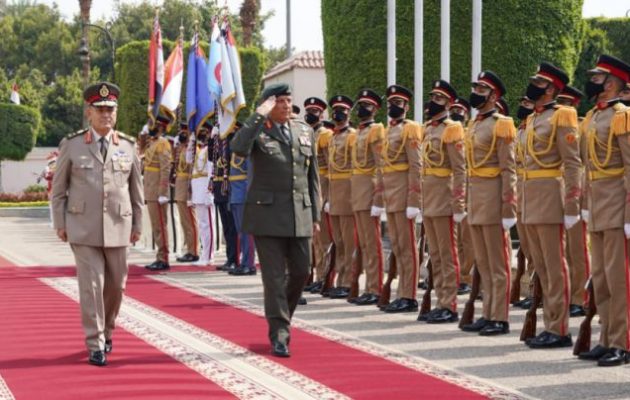 Το ΥΠΕΞ χαιρετίζει το Πρωτόκολλο που υπέγραψε ο στρατηγός Φλώρος με τον αντιστράτηγο Ασκάρ της Αιγύπτου