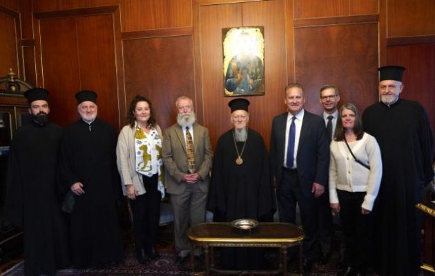Υψηλόβαθμη Αντιπροσωπεία του Μουσείου της Βίβλου στον Οικουμενικό Πατριάρχη