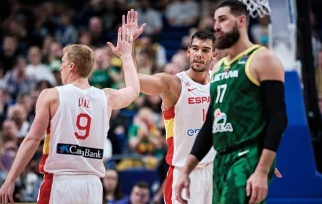 Ευρωμπάσκετ: Η Ισπανία «καθάρισε» τη Λιθουανία στην παράταση και πέρασε στα προημιτελικά