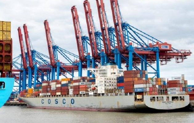 Κινεζική «εισβολή» στη Γερμανία – Η COSCO μπαίνει στο λιμάνι του Αμβούργου