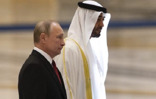 Ο πρόεδρος των Εμιράτων συναντά την Τρίτη στη Μόσχα τον Πούτιν – Χάνουν οι ΗΠΑ έναν σύμμαχο στον Κόλπο;