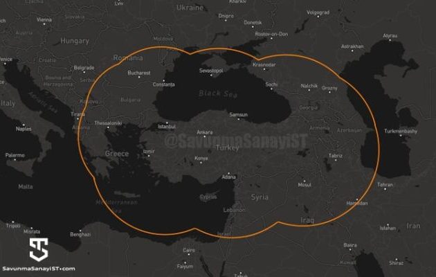 Ο βαλλιστικός πύραυλος TAYFUN της Τουρκίας «χτυπάει» Ελλάδα και Ισραήλ
