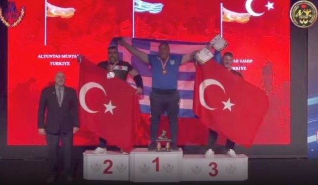 Κομπλεξικοί Τούρκοι: Παγκόσμιος ο Χαραλαμπόπουλος στην Αττάλεια – Έκοψαν τον ελληνικό ύμνο στη μέση