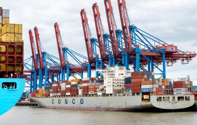 Γερμανικό ΥΠΕΞ: Η επένδυση της Cosco στο Αμβούργο αυξάνει την εξάρτηση της Γερμανίας από την Κίνα