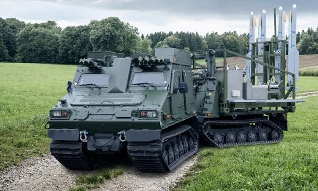 Η Ουκρανία παρέλαβε από τη Γερμανία το πρώτο αντιαεροπορικό σύστημα Iris-T