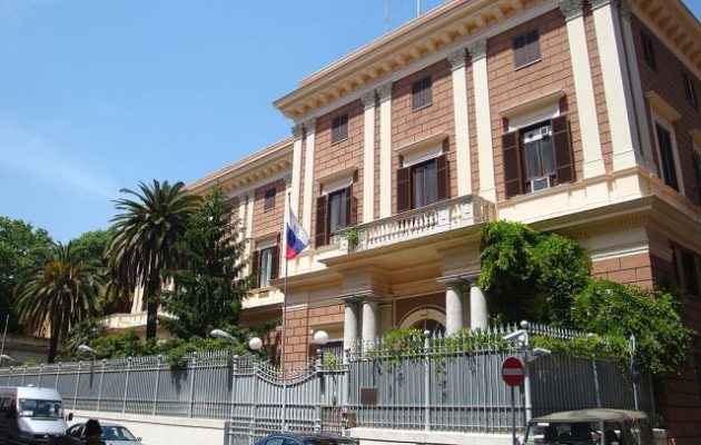 Ο Ρώσος πρέσβης στην Ιταλία κλήθηκε για εξηγήσεις στο ιταλικό ΥΠΕΞ