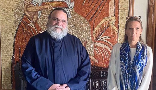 Συνάντηση Μητροπολίτη Ταμασού με την Πρέσβειρα της Ολλανδίας στην Κύπρο