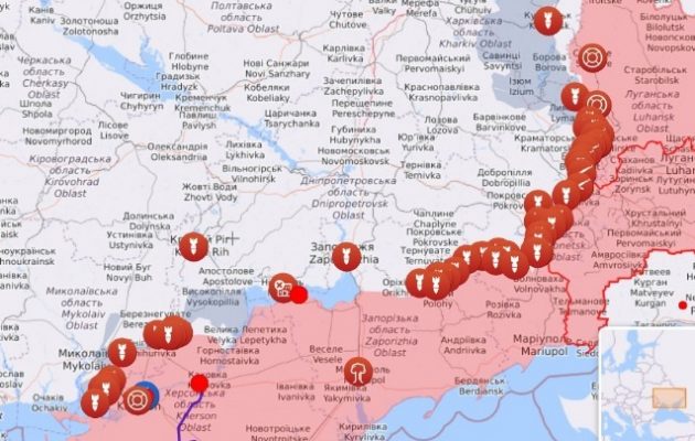 Οι ουκρανικές δυνάμεις ανακατέλαβαν 400 τ.χ. στη Χερσώνα σε λιγότερο από μία εβδομάδα