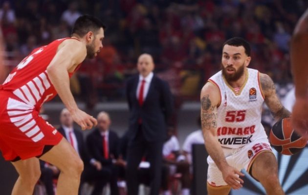 Euroleague: Η Μονακό έσπασε το αήττητο του Ολυμπιακού, 81-76 μέσα στο ΣΕΦ