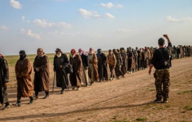 Οι Συριακές Δημοκρατικές Δυνάμεις παρέδωσαν 50 μέλη του ISIS στο Ιράκ