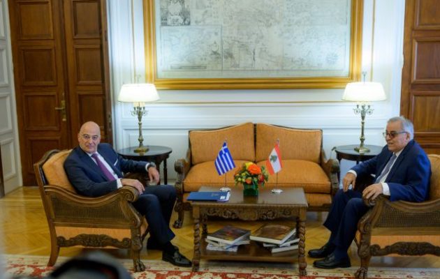 Στο επίκεντρο συνάντησης Δένδια και Λιβανέζου ΥΠΕΞ οι εξελίξεις στην Αν. Μεσόγειο