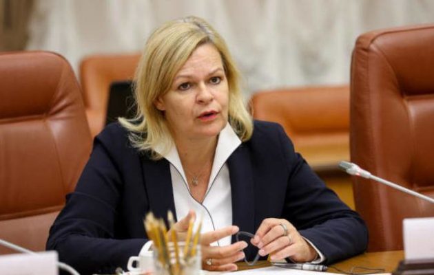 Στην Τουρκία η Γερμανίδα υπ. Εσωτερικών με βαριά ατζέντα