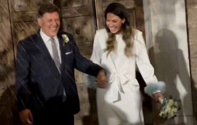 Παντρεύτηκε στη Ρώμη ο Μιλτιάδης Βαρβιτσιώτης