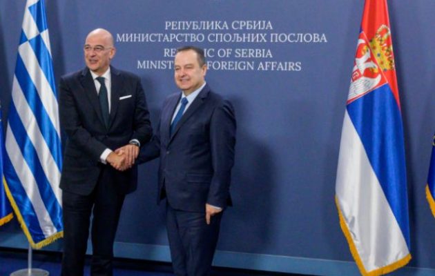 Σκληρή απάντηση Δένδια σε Ερντογάν από τη Σερβία: «Νέο-οθωμανικές φιλοδοξίες και απειλές πολέμου»