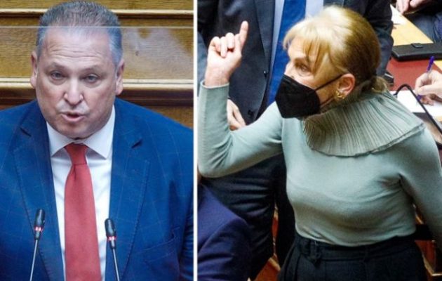 Η Πιπιλή λέει ότι όρμησε στον Αβραμάκη επειδή της έκανε χειρονομία «κάτσε κάτω γιατί είσαι πιωμένη»