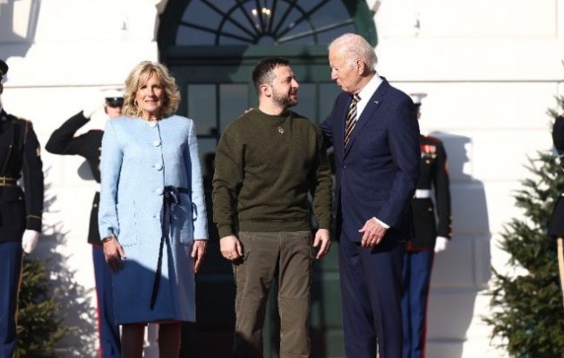 Ο Ζελένσκι στον Λευκό Οίκο με τον Μπάιντεν – Στρατιωτική βοήθεια με πυραύλους Patriot