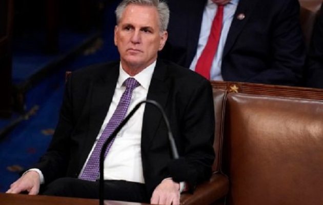 ΗΠΑ: Απέτυχε για 13η φορά ο Μακάρθι να εκλεγεί πρόεδρος στη Βουλή των Αντιπροσώπων