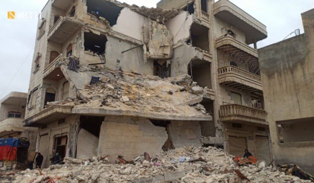 Σεισμός Συρία: 2.808 νεκροί και 5.092 τραυματίες – Εκατοντάδες οικογένειες κάτω από τα ερείπια