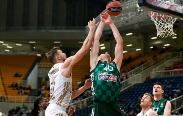 Euroleague: Νίκη για τον Παναθηναϊκό 86-76 την Μπάγερν Μονάχου