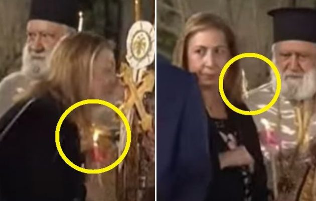 Φωτιά πήραν τα μαλλιά της Μαριλίζας το βράδυ της Ανάστασης (βίντεο)