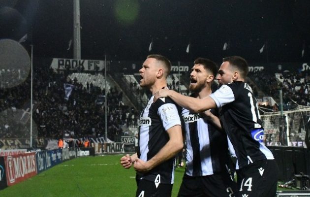 Ο ΠΑΟΚ επιβλήθηκε 4-2 του Βόλου στην Τούμπα