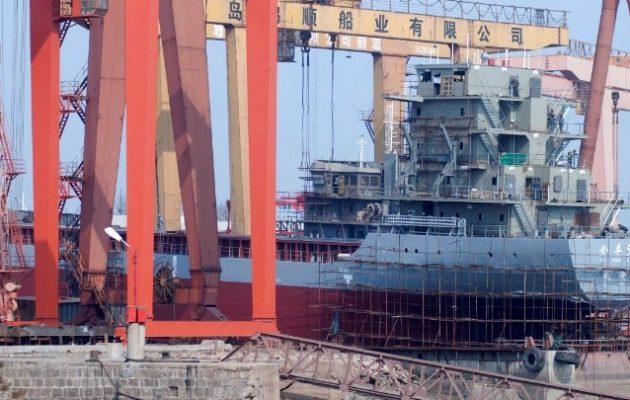 Σχεδόν ένα στα δύο πλοία σε παγκόσμιο επίπεδο ναυπηγούνται σε κινεζικά ναυπηγεία