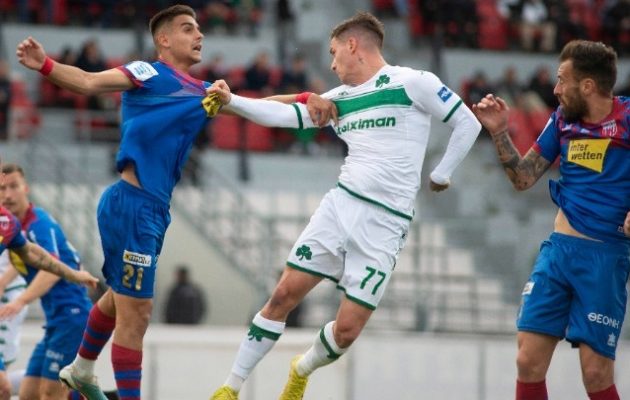 Ακάθεκτος ο Παναθηναϊκός νίκησε στο Πανθεσσαλικό τον Βόλο 2-0