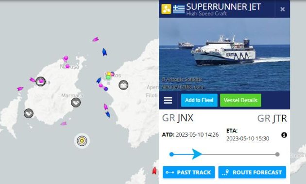 Το SUPERRUNNER JET παράτησε τους επιβάτες που το περίμεναν στη Νάξο κι έφυγε