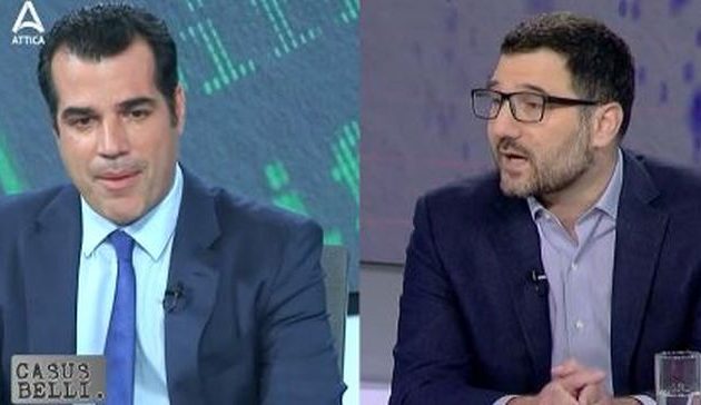 Ηλιόπουλος σε Πλεύρη: «Ωραίο το θεατράκι σας» με τα γιαούρτια και «είσαι αστείος»