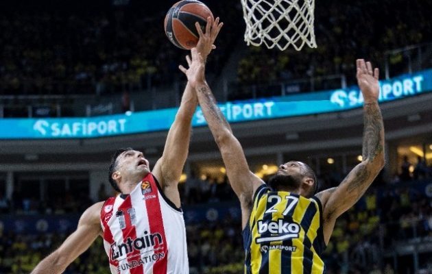 Euroleague: Τεράστιος Ολυμπιακός πήρε πίσω το πλεονέκτημα έδρας 71-72 τη Φενέρμπαχτσε στην Πόλη