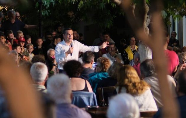 Ο Τσίπρας στα Ανώγεια: Κάθε προοδευτική ψήφος που δεν πάει στον ΣΥΡΙΖΑ ευνοεί τον Μητσοτάκη