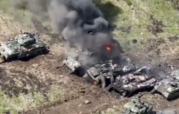 Ρωσία: Νεκροί 300 Ουκρανοί στρατιώτες και κατεστραμμένα δεκάδες άρματα μάχης