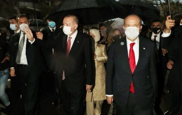 Ερντογάν και Τατάρ: Από τα κατεχόμενα επιμένουν σε λύση δύο κρατών