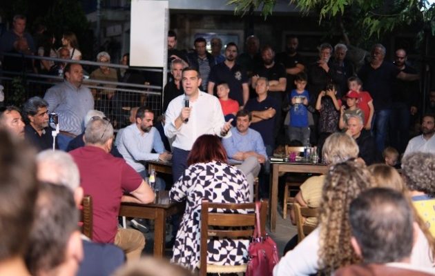 Τσίπρας: Κάθε ψήφος προοδευτικού πολίτη που δεν θα πάει στον ΣΥΡΙΖΑ ευνοεί το σχέδιο του κ. Μητσοτάκη