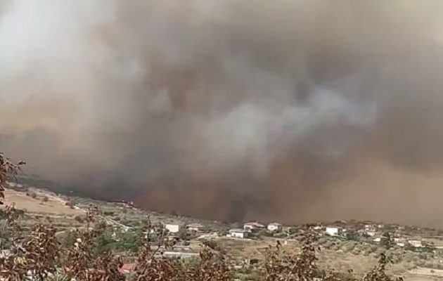 Φωτιά στη Μαγνησία: Νεκρή ηλικιωμένη γυναίκα στον Πλάτανο Αλμυρού